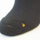 Socka Jobman Merino Medium Svart