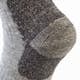 Socka Jobman Merino Tjock Mörkgrån/Svart