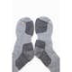 Socka Jobman Merino Tjock Mörkgrån/Svart