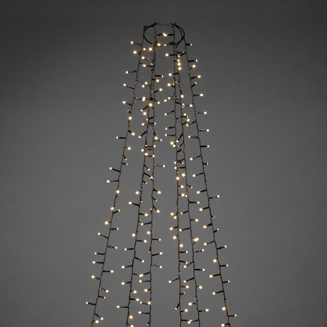 Julgransslinga Gnosjö Konstsmide Cluster Frost 110/180x6 30V