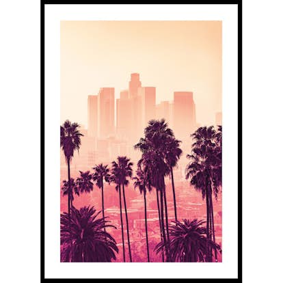 Poster Gallerix Los Angeles Neon Skyline