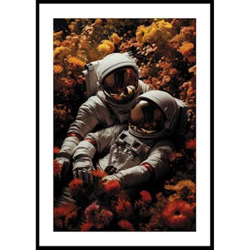 Poster Gallerix Astronauts Space Odyssey