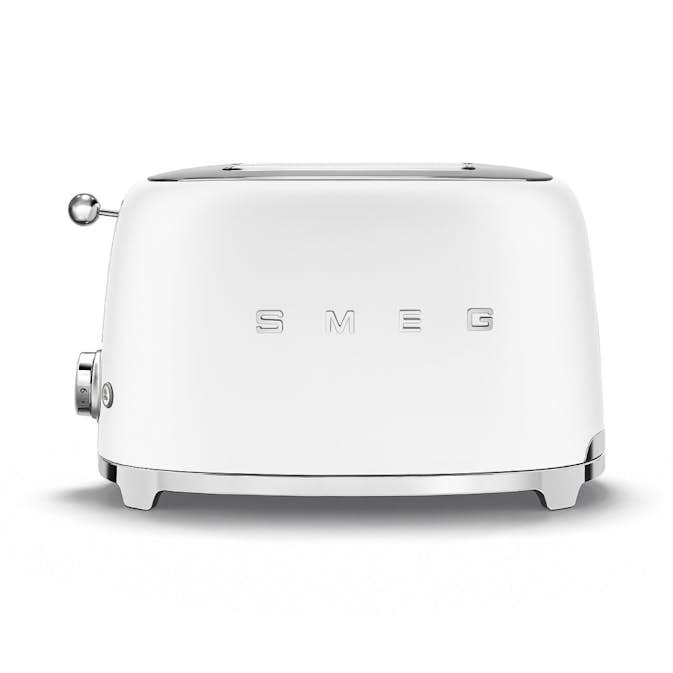 Brödrost Smeg TSF01WHMEU Mattvit med Extra Breda Fack