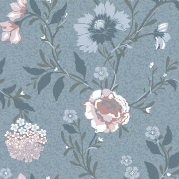 Tapet Duro Vildros Blå 68303