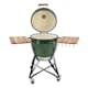Kamadogrill Kamado Sumo Midi 21" Grön, Kolgrill med Grillgaller
