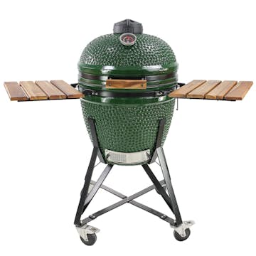 Kamadogrill Kamado Sumo Midi 21" Grön, Kolgrill med Grillgaller