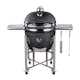 Kamadogrill Kamado Sumo Signature Pro Svart Keramisk Grill Rostfritt Stål med Optimerat Luftflöde