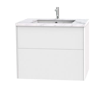 Tvättställsskåp Miller Badrum Brooklyn 80 med Lådor för Bänkskiva