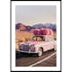 Poster Gallerix Mercedes-Benz Vintage Pink