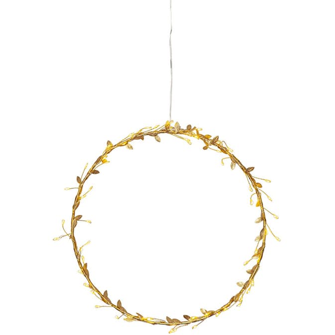 Hängande Dekoration Star Trading Krans Winny 28 cm