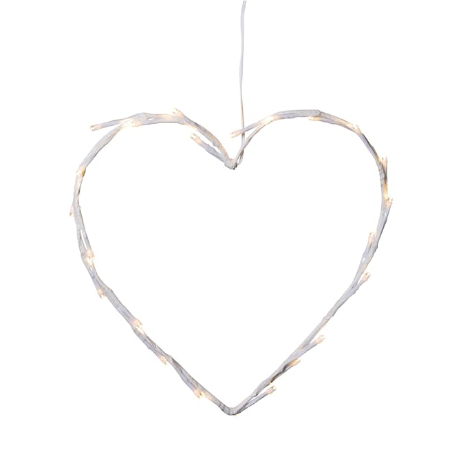 Hängande Dekoration Star Trading Crispy Hjärta LED