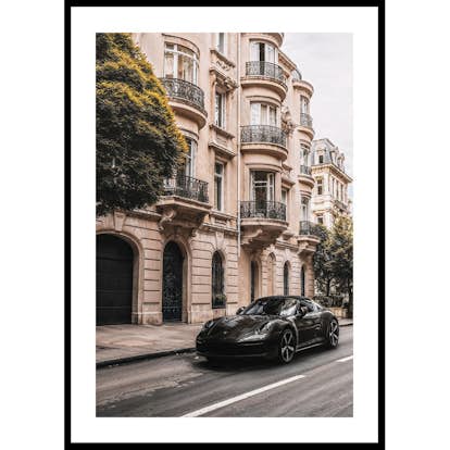 Poster Gallerix Urban Setting Porsche 911 Carrera Cab