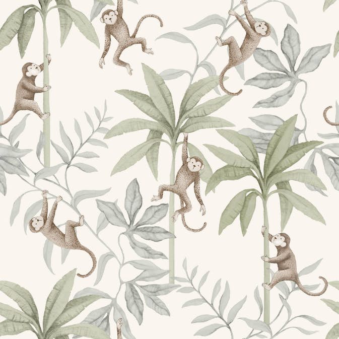 Tapet Boråstapeter Jungle Friends 6936