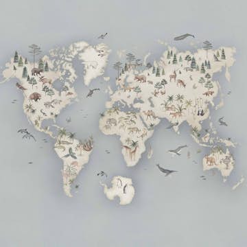 Tapet Boråstapeter Little Explorer Mural 6946