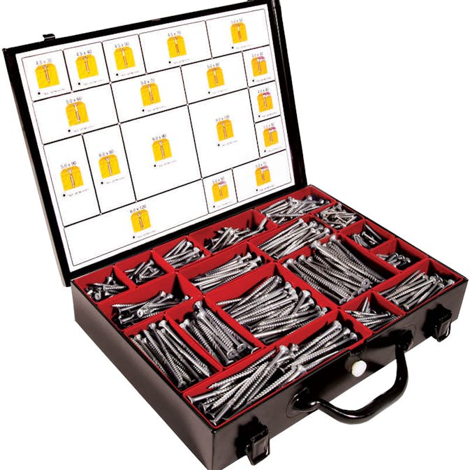 Sortimentslåda Gunnebo Fastening xImpreg+ Korrosivitetsklass C4 PH2