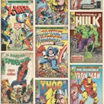 Barntapet Superfresco Easy K@H Marvel Superhjälte 70-238