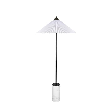 Golvlampa Globen Lighting Matisse Svart/Vit