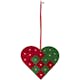 Hängande Dekoration Star Trading MERRY Hjärta med LED