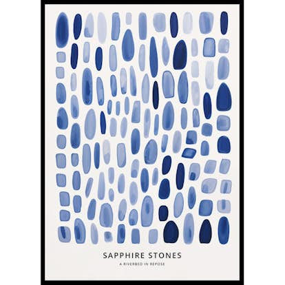 Poster Gallerix Sapphire Stones