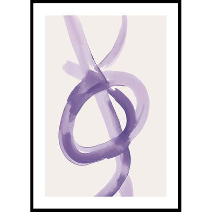 Poster Gallerix Purple Vortex