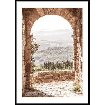 Poster Gallerix Tuscan Archway