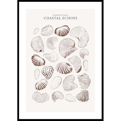 Poster Gallerix Coastal Echoes