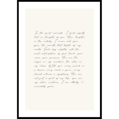 Poster Gallerix The Letter