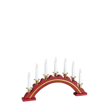 Adventsljusstake Markslöjd Celine Träljusstake 7 ljus LED