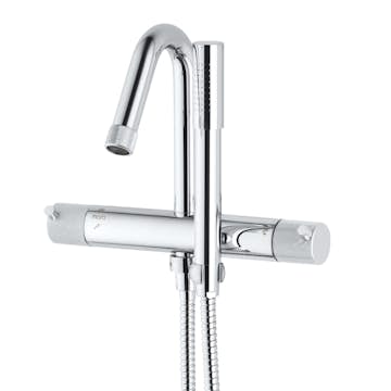 Badkarsblandare Mora Izzy Rock med Handdusch