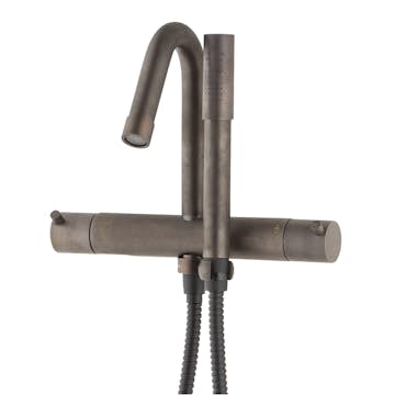 Badkarsblandare Mora Izzy Rustic med Handdusch