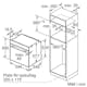 Inbyggnadsugn Bosch HBG7742B1 Serie 8