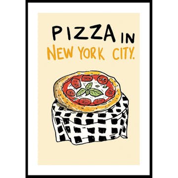 Poster Gallerix Pizza In New York