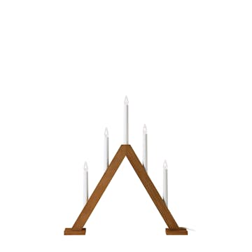 Adventsljusstake Markslöjd Ariele Träljusstake 5 Ljus