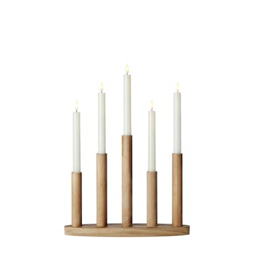 Adventsljusstake Markslöjd Milo 5 Ljus Batteridriven