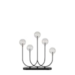 Adventsljusstake Markslöjd Soro Ljusstake med Glaskupor 5 Ljus