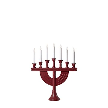 Adventsljusstake Markslöjd Torpa Träljusstake 7 Ljus