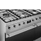 Gasspis Smeg C92GMX2 Sinfonia Rostfri med Dubbelugn och Grillfunktion