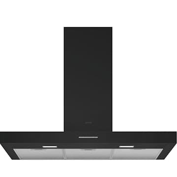 Vägghängd Köksfläkt Smeg KBT900NE Svart Elegant Design