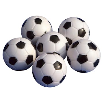 Fotboll Gamesson 32 mm Till Fotbollsspel 6-Pack