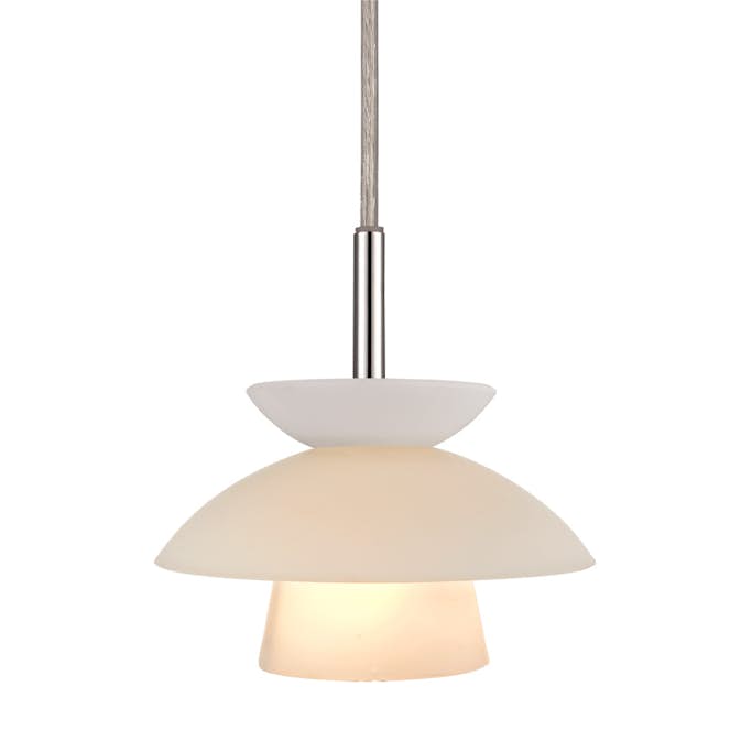 Taklampa Halo Design Dallas Mini Ø12,5 cm Opalglas