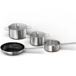 Kökkärl Bosch HEZ9SE040 Set 4 st Rostfria Kastruller & Stekpannor