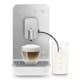 Espressomaskin Smeg BCC13WHMEU Vit med Inbyggd Kaffekvarn och Mjölksystem