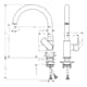 Köksblandare Hansgrohe Vernis Shape M35 210