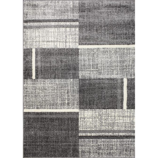 Wiltonmatta D-sign Mau Ljusgrå/Mörkgrå