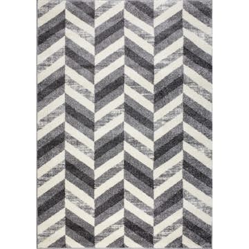 Wiltonmatta D-sign Verona Ljusgrå/Vit