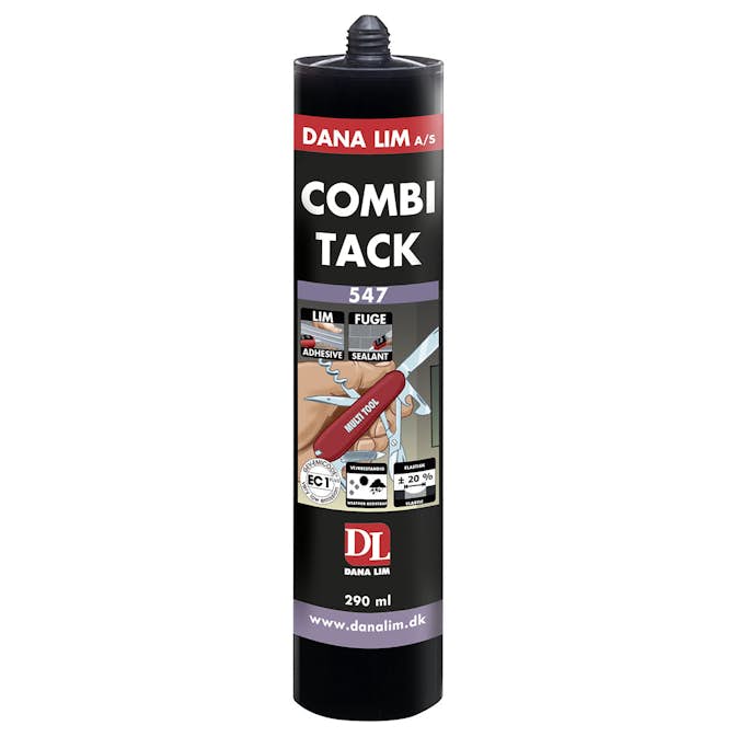 Fogmassa Danalim Dana 547 Combi Tack Lim Grå 290 ml för Kakel
