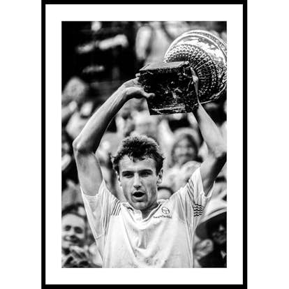 Poster Gallerix Mats Wilander Franska Öppna 1985