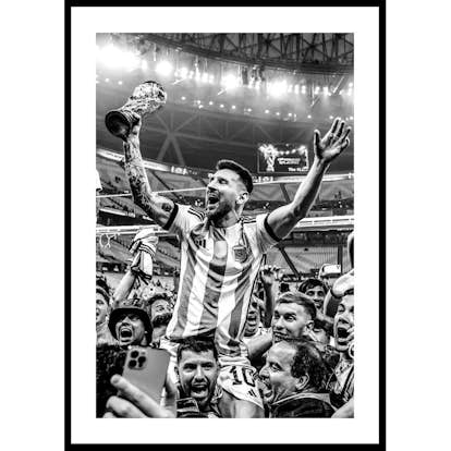 Poster Gallerix Lionel Messi Argentina World Cup 2022 No2