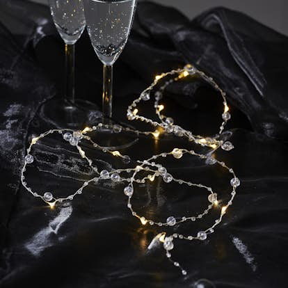 Ljusslinga Star Trading Dew Drop Batteridriven