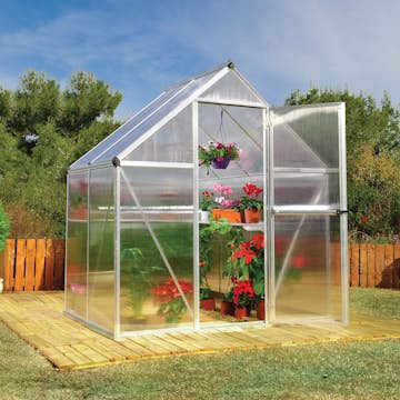 Växthus Canopia by Palram Mythos 2,3 m² Silver